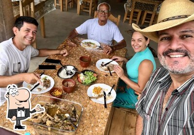 O interior do Fazenda Morada Velha