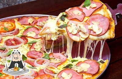 Comida em Pizzaria Mestre da Massa