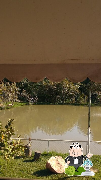 O exterior do Pesque e pague / Restaurante Mandacaru