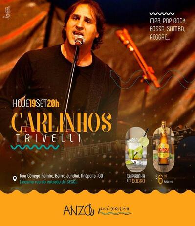 A publicidade mostra informações sobre o Anzol