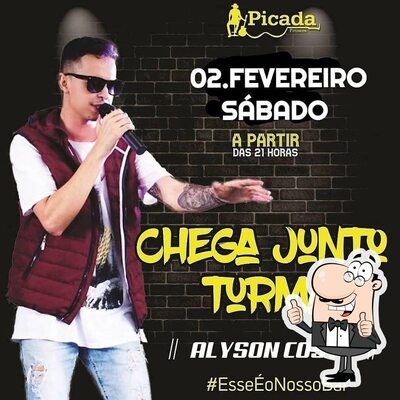 Aqui está a publicidade do Picada petiscos