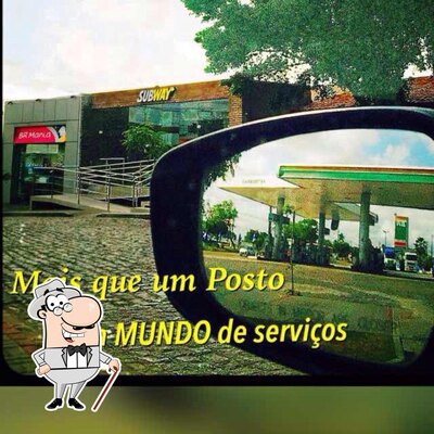 Veja a parte externa do Subway