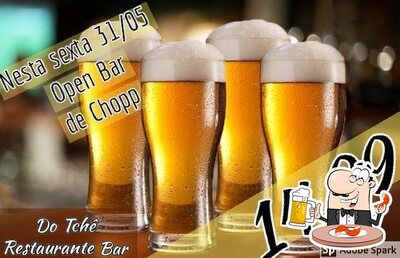 Do Tchê - Restaurante Bar fornece uma gama de cervejas
