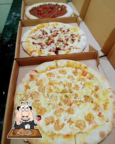 Consiga diversos tipos de pizza