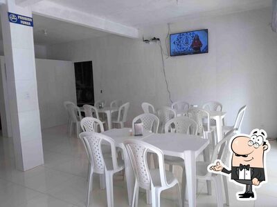 O interior do Restaurante do Careca