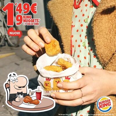Platti al Burger king Piazza Meucci