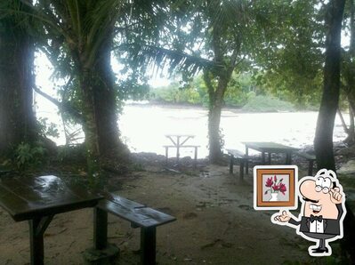 O interior do Cabana Laphayette