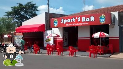 Descubra a parte externa do Sports Bar