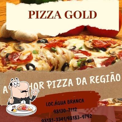 No Pizza Gold, você pode degustar pizza