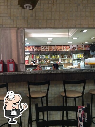 O interior do Panificadora Jeanne