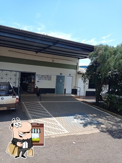 Você pode espairecer no exterior Lanchonete E Restaurante Rincão