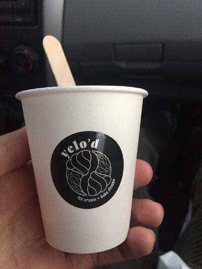 La marque de Yelo'd Ice Cream & Bake Shoppe