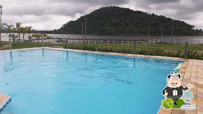 O exterior do Iate Clube Rio Verde