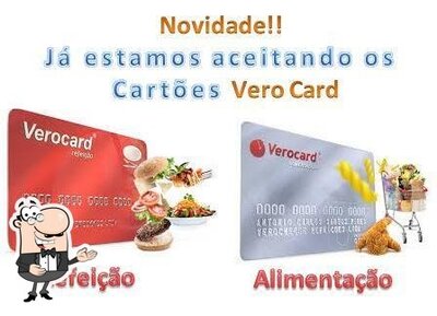 O logotipo do Tedy Salgados