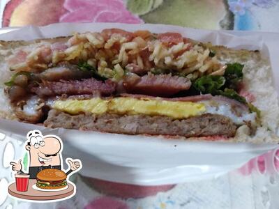 Consiga um hambúrguer no Nice Lanches