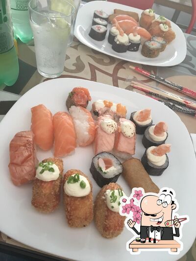 No Pimenta Sushi, você pode pedir sushi