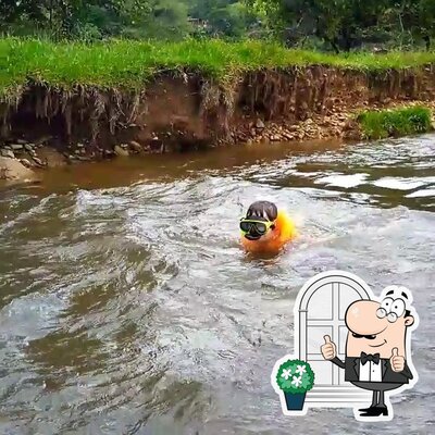 Desfrute da vista do exterior Restaurante Do Edmundo