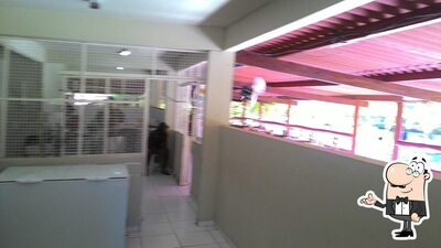 O interior do Recanto Centro América