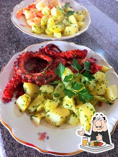 Platos en Restaurante do Gentil