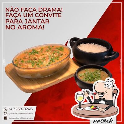 Platos en Aromas Bar e Restaurante