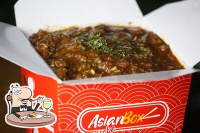 Comida em Asianbox Yakisoba