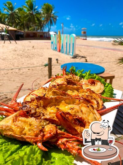 Platos en Barraca Lagoa Azul - Baixio-BA