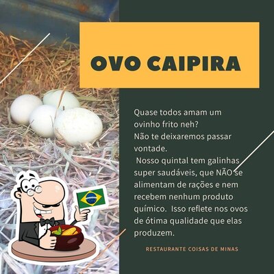 Comida em Restaurante Coisas de Minas