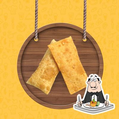 Platos en Ateliê do Pastel - Pastéis e Cachorro-Quente