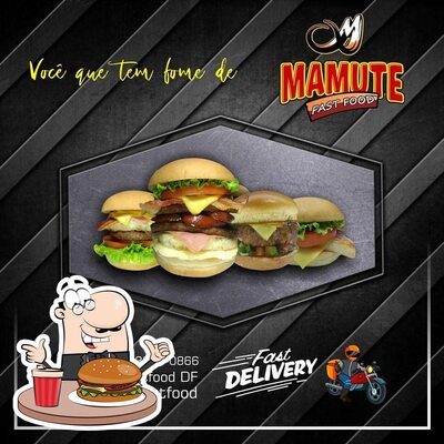 Deguste um dos hambúrgueres oferecidos no Mamute Fast Food