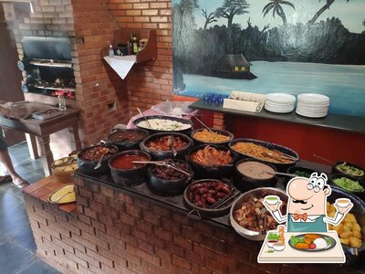 Comida em Pesque e Pague Nossa Casa