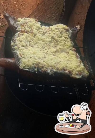 Comida em Restaurante Peixe Frito