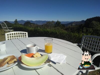 Comida em Pousada Chalés Por do Sol