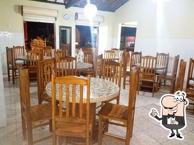 O interior do Saborear Pizzaria e Delivery Nossa Senhora do Socorro SE