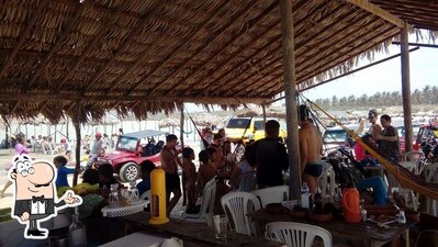 Veja imagens do interior do Barraca sabor do Ceará