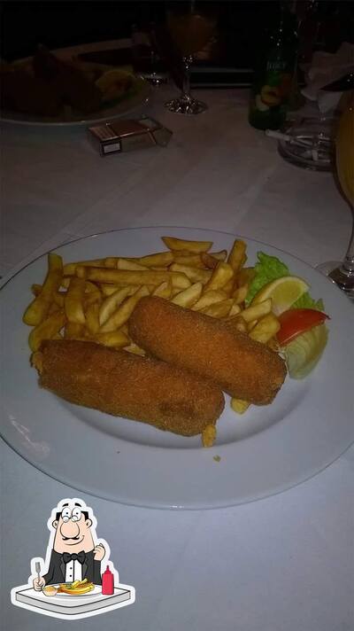 Puoi ordinare le patatine fritte come contorno o per uno spuntino