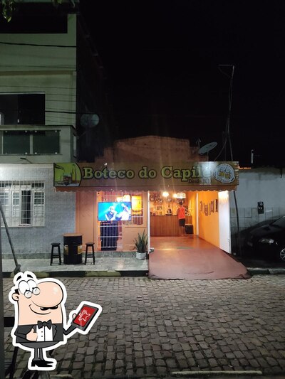 a área exterior é uma característica importante do Boteco do Capilé