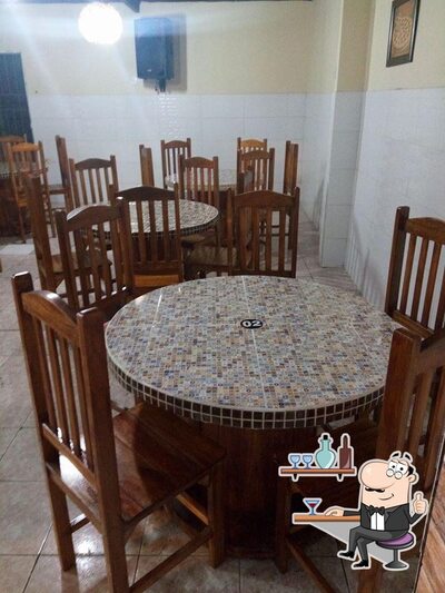 O interior do Saborear Pizzaria e Delivery Nossa Senhora do Socorro SE