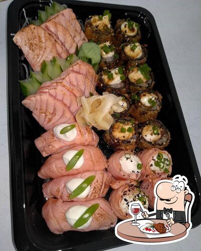 Há uma escolha de pratos para os amantes da carne