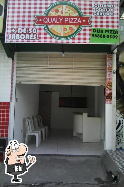 Veja imagens do interior do Qualy Pizza