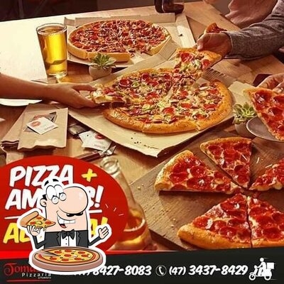 Consiga diferentes variedades de pizza