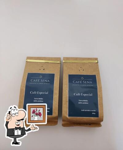 O interior do Café Sena