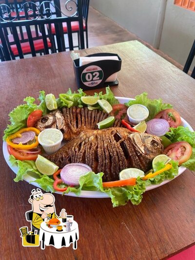 Comida em Pesque Pague e Restaurante Koizaboa