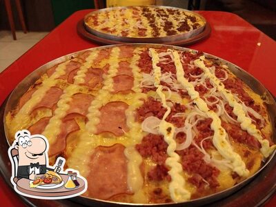 Peça diferentes tipos de pizza