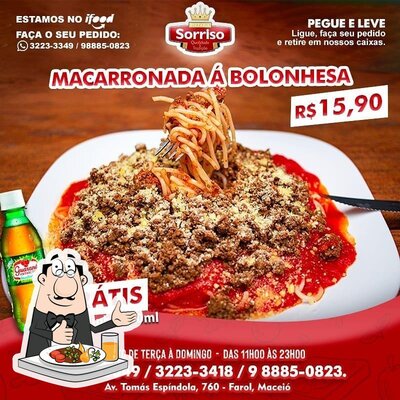 Platos en Pizzaria Sorriso