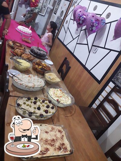 Comida em Churrascaria Do Moisés