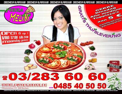 Voici l'annonce publicitaire de melini