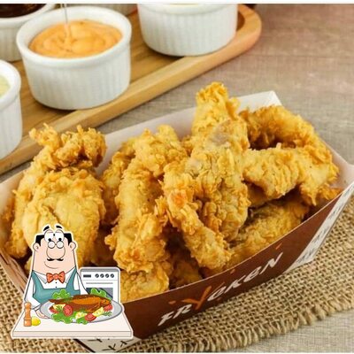 Platos en Frycken - Frango Frito no Balde