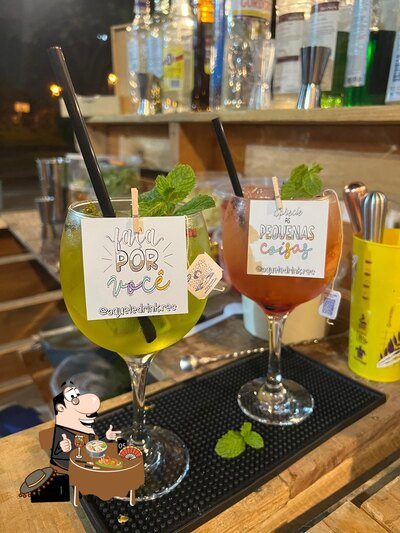 Comida em Aquele Drink