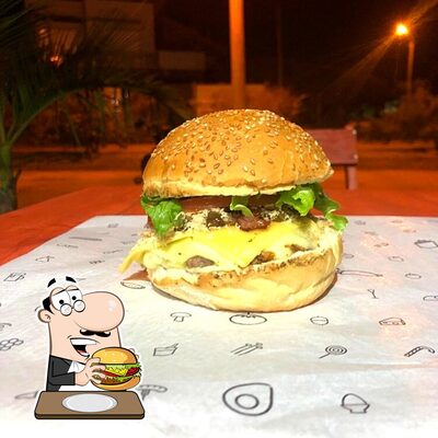 Experimente um hambúrguer no Gula
