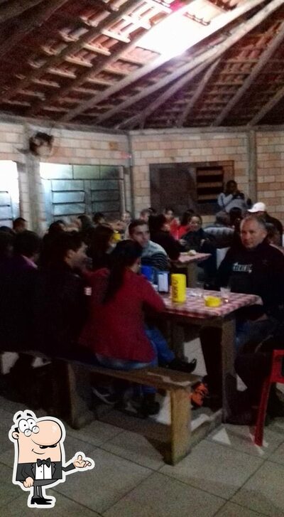 O interior do Quiosque dos Amigos